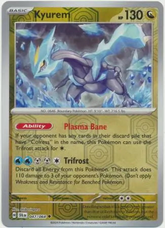 Shrouded Fable Kyurem #47/64 reverse holo